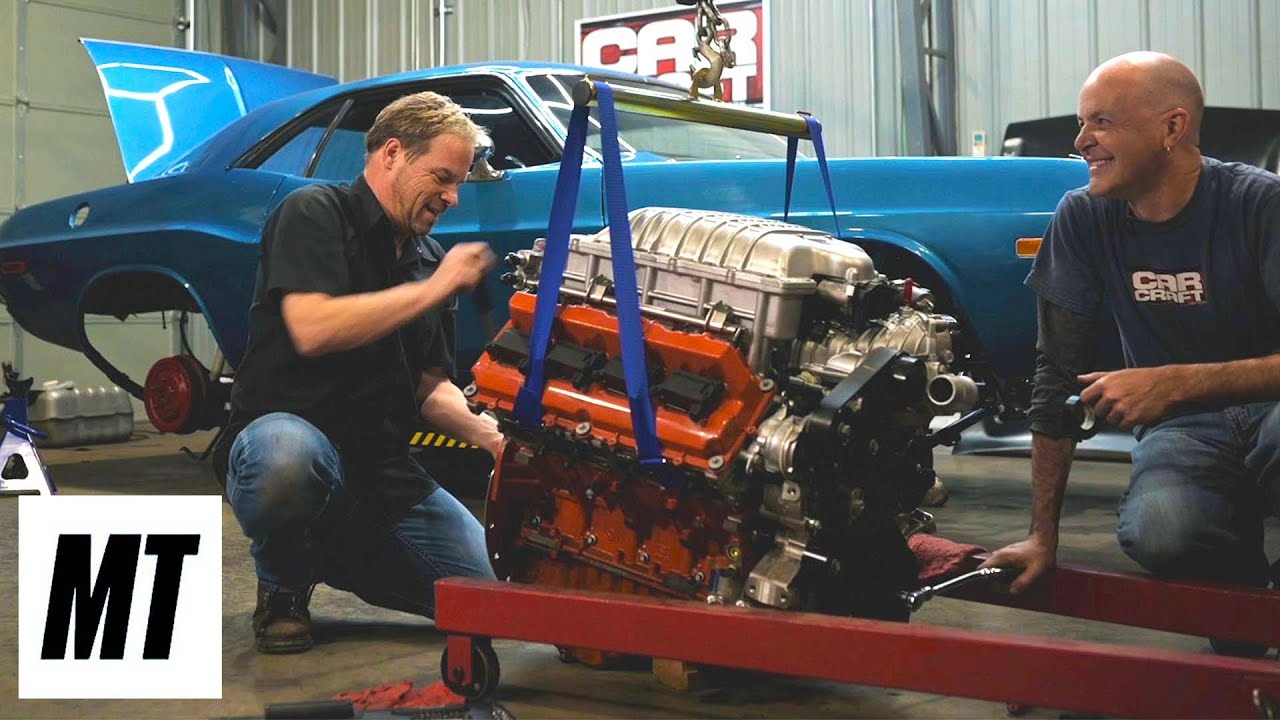 Transmission and Fuel System Build | Car Craft Challenger Build Ep 2 | MotorTrend