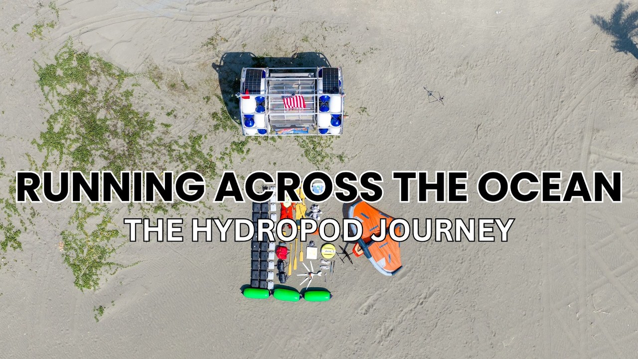 Running Across the Ocean | The Hydropod Journey