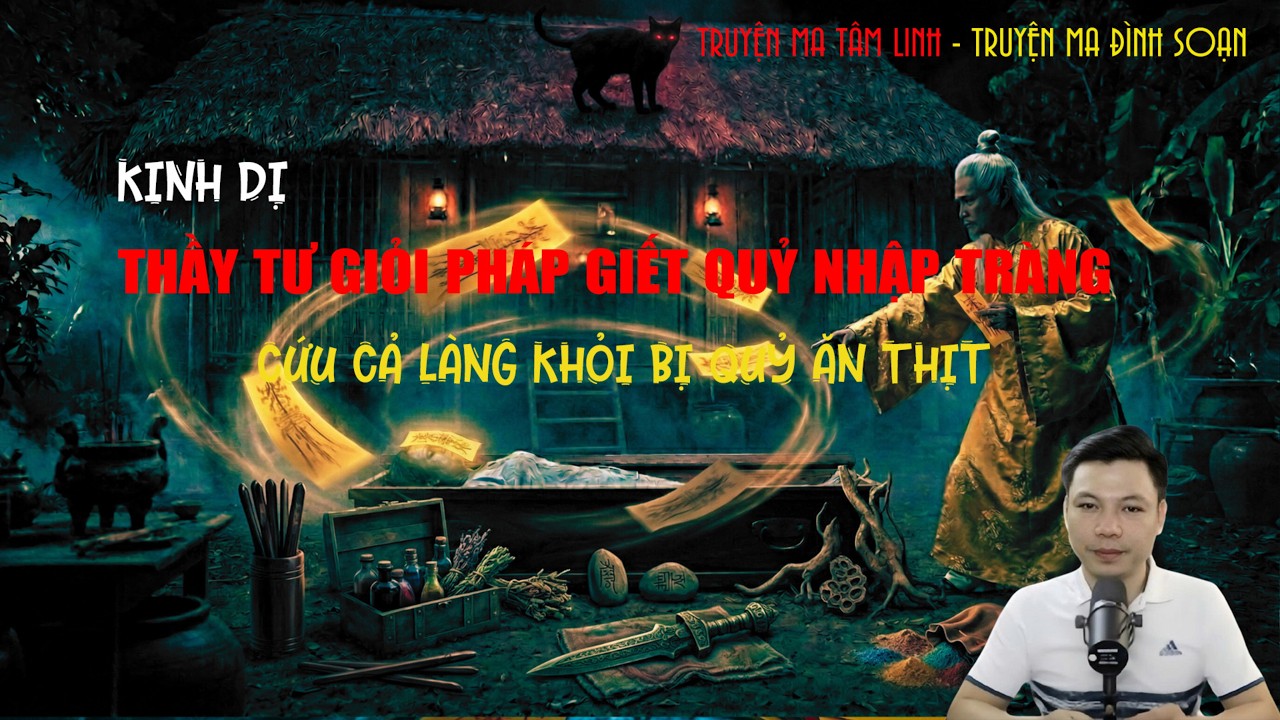 THẦY TƯ GIỎI PHÁP GIẾT QUỶ NHẬP TRÀNG CỨU CẢ LÀNG KHỎI BỊ QUỶ ĂN THỊT | Truyện ma kinh dị