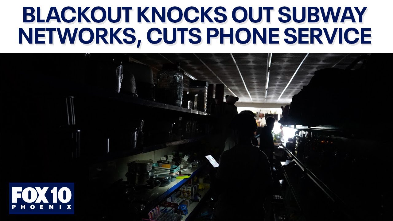 Power restored after major outage in Spain, Portugal l FOX 10 Phoenix