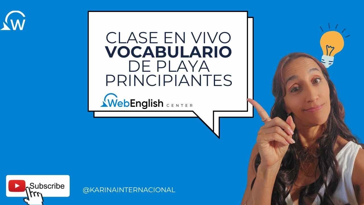 Vocabulario de Playa Ingles