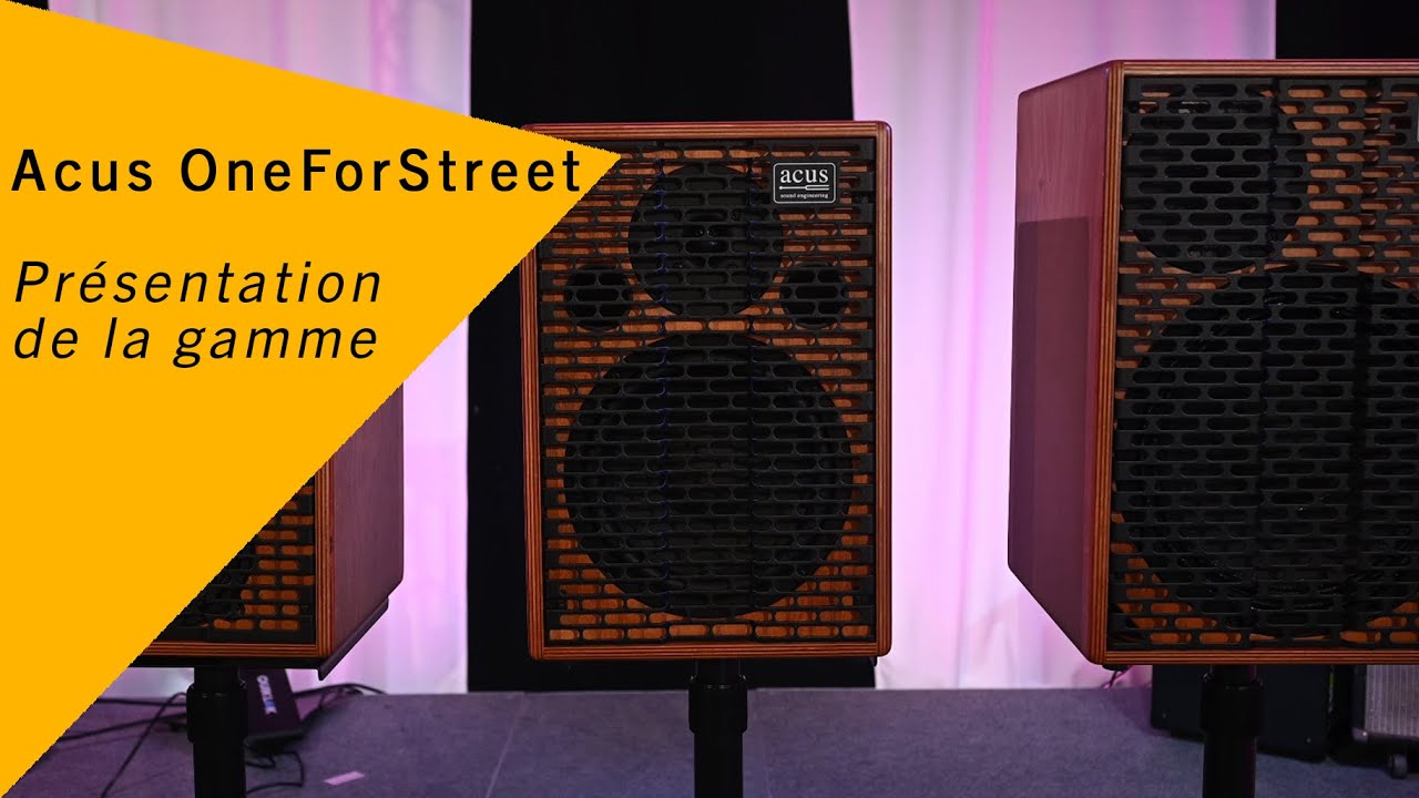 Acus OneForStreet : les amplis polyvalents et autonomes !
