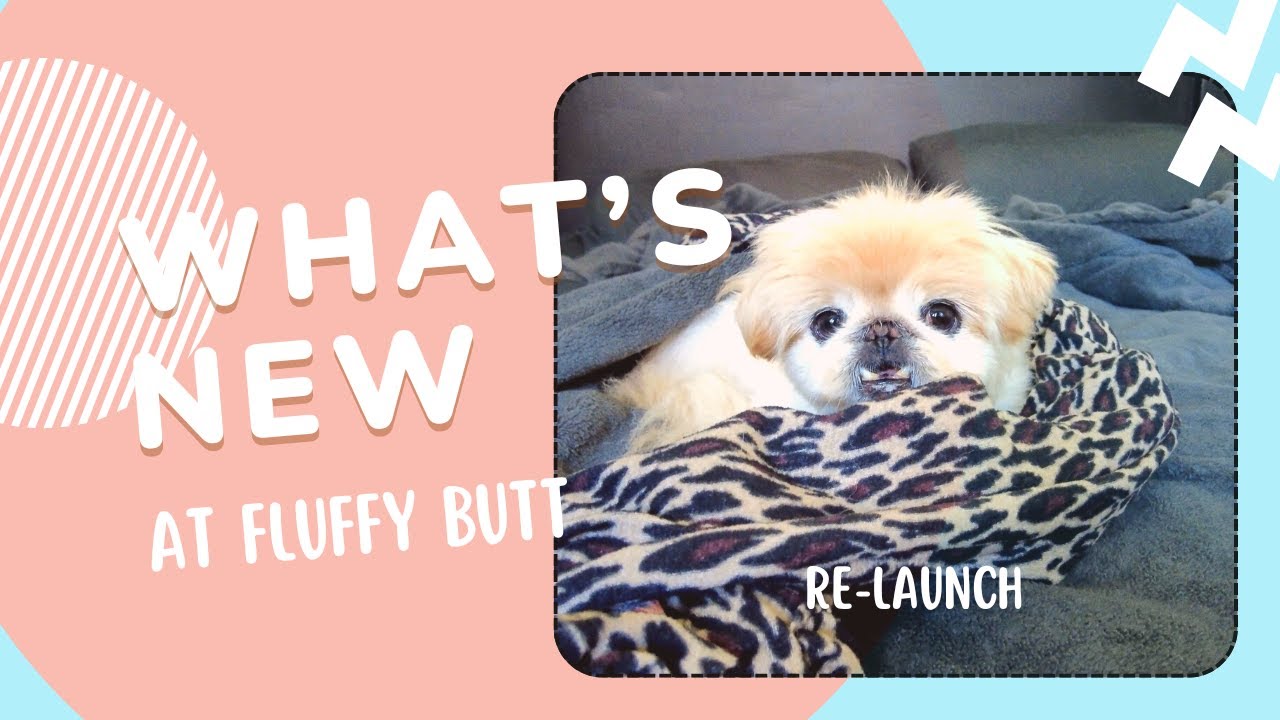 What's new at Fluffy Butt shop! Relaunch, new items, new patterns, and Google Merchant Center.