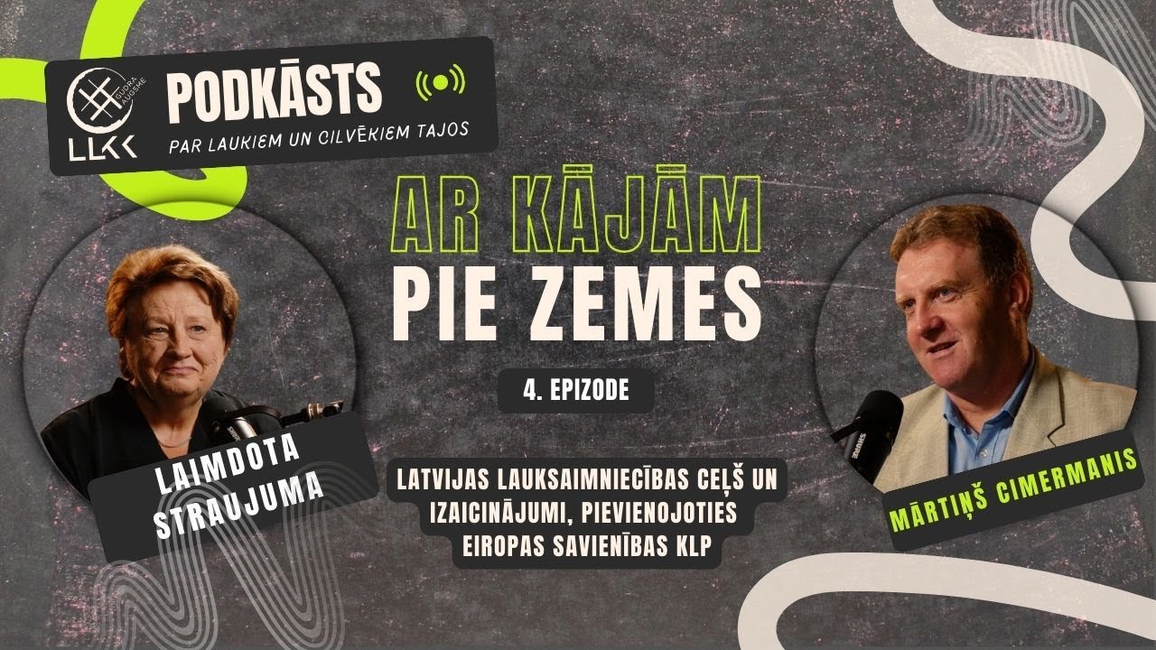 LLKC podkāsts &ldquo;Ar kājām pie zemes&rdquo; | Ep.4 | Viesos: Laimdota Straujuma