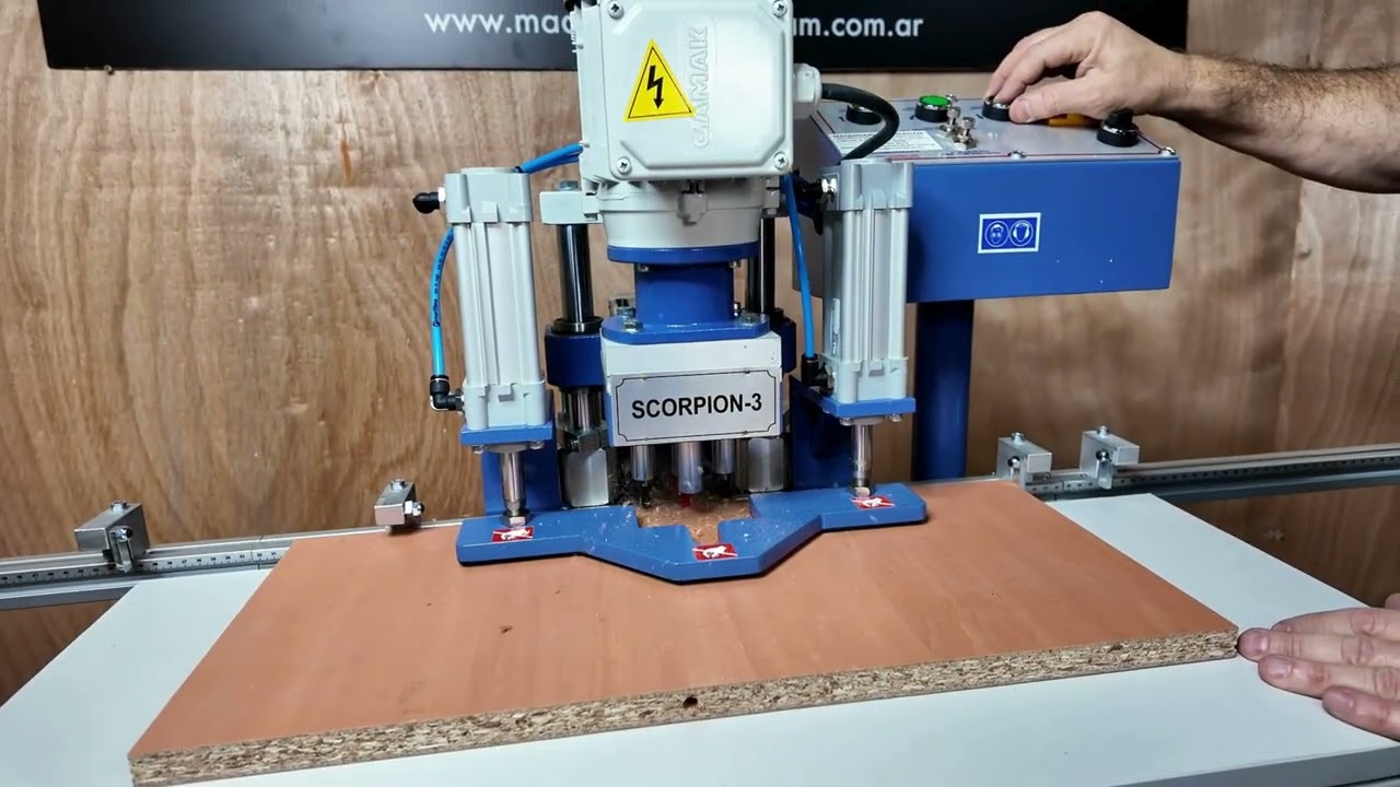PERFORADORA PARA  MINIFIX