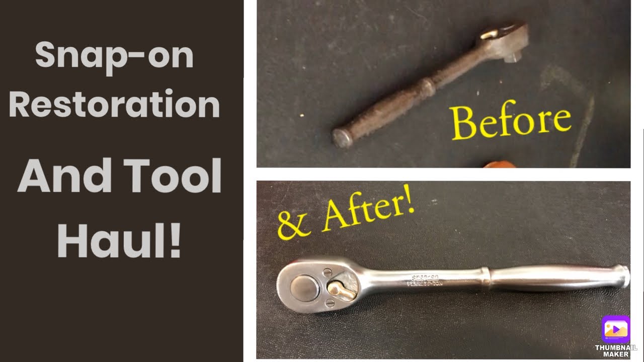 Tool Haul & Vintage Snap-on Ratchet Restoration