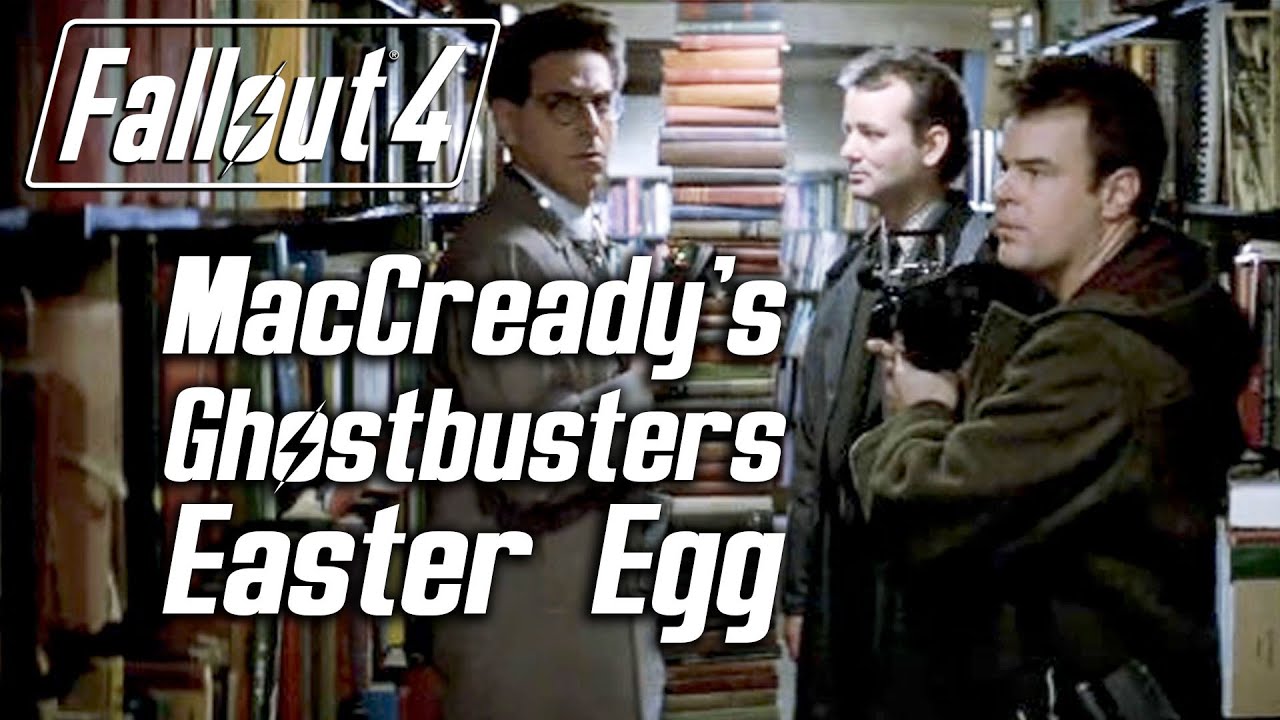 Fallout 4 - MacCready’s Ghostbusters Easter Egg