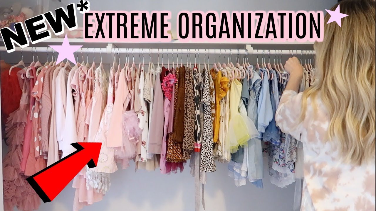 KIDS CLOSET ORGANIZATION | DECLUTTER + ORGANIZE | SPRING CLEANING 2020 | Tara Henderson