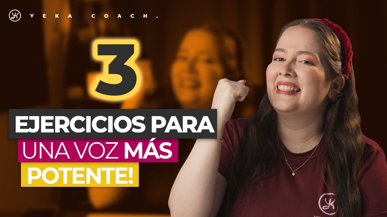 3 EJERCICIOS PARA TENER UNA VOZ POTENTE PARA CANTAR | COMO CANTAR FUERTE SIN FORZAR LA GARGANTA