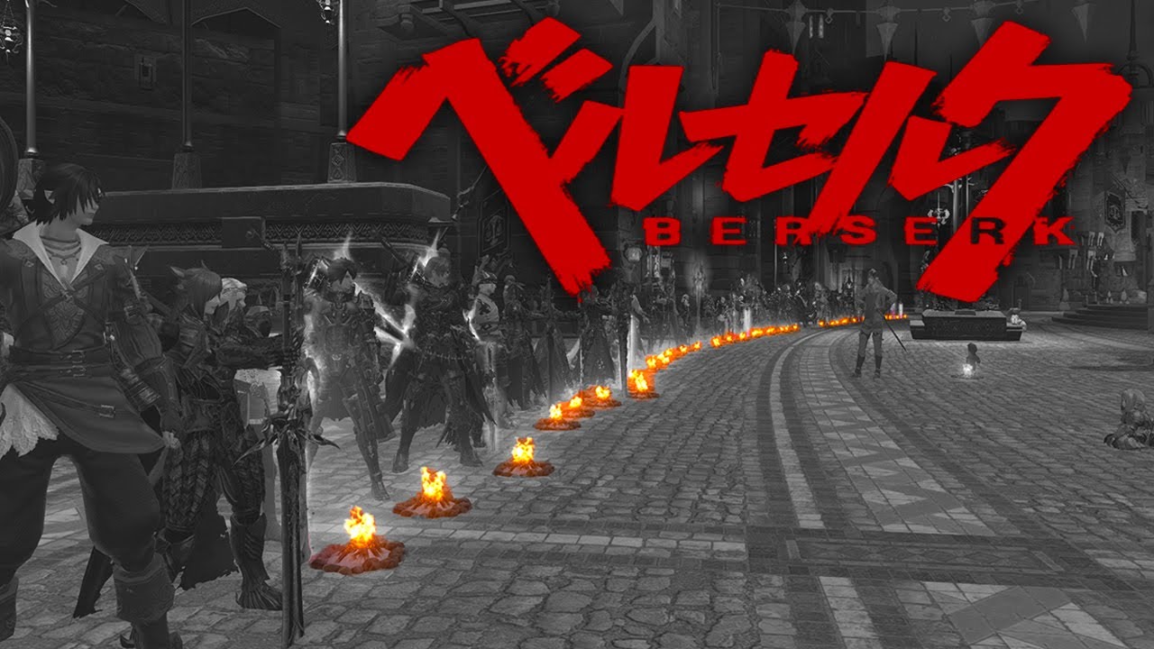 FFXIV paying respect to Kentaro Miura and Berserk !