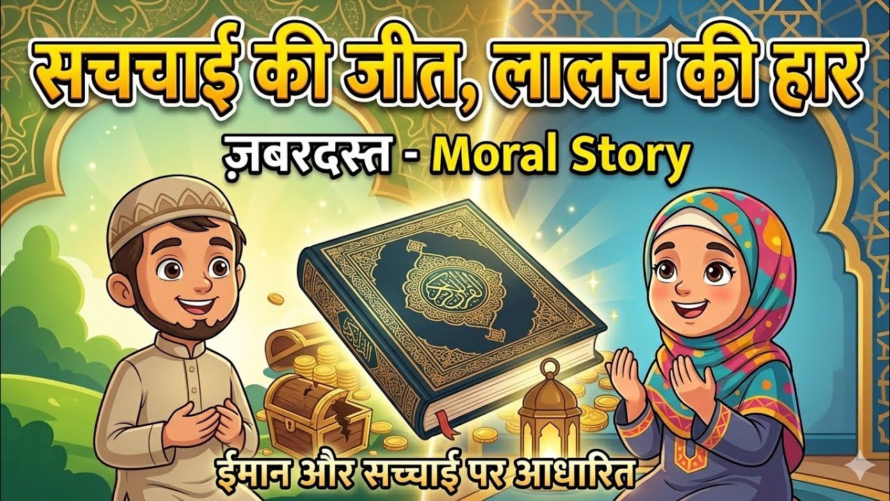 Imaandari Aur Lalach Ki Sabse Sacchi Dastan #Urdu in Hindi moral story