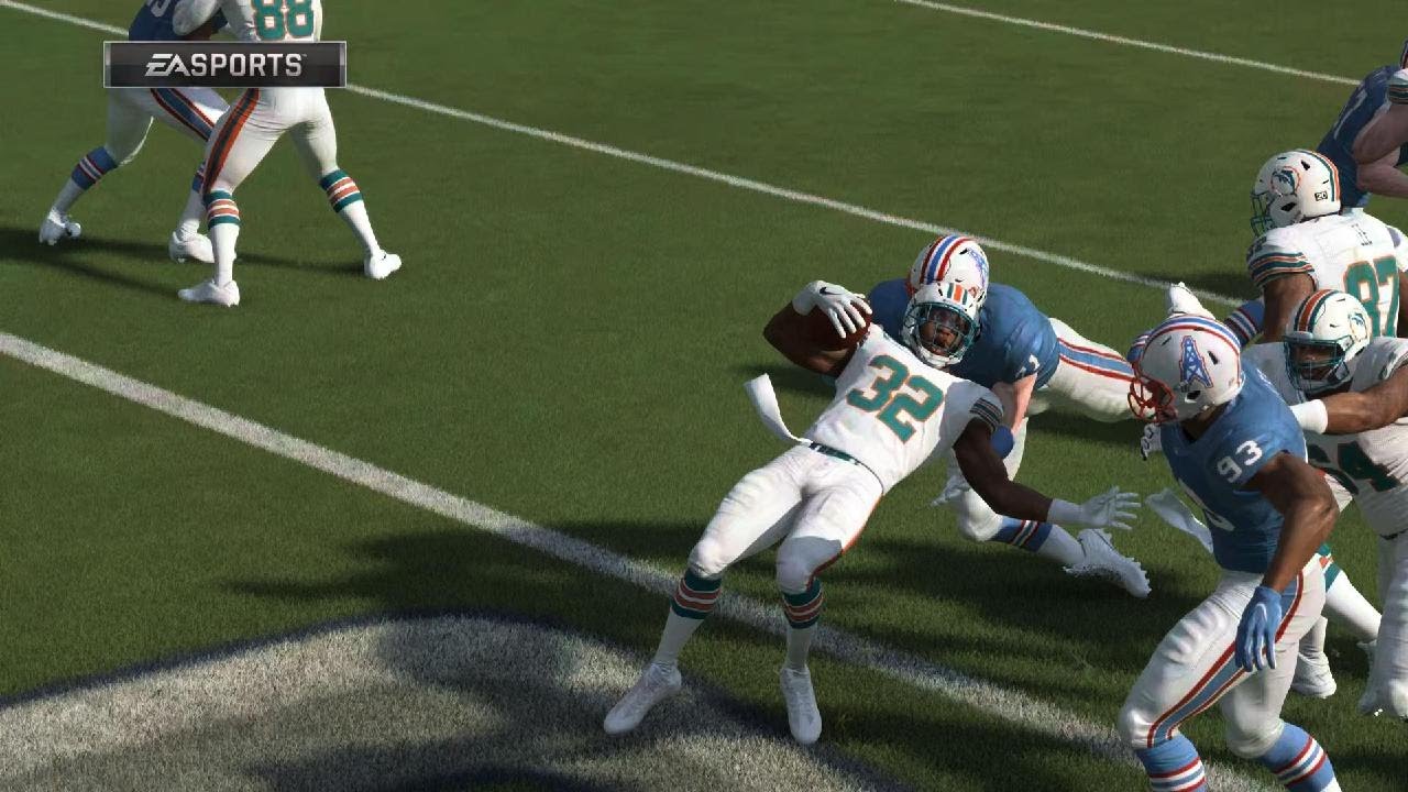NFL 86 Week 10 Miami Dolphins at Houston Oilers