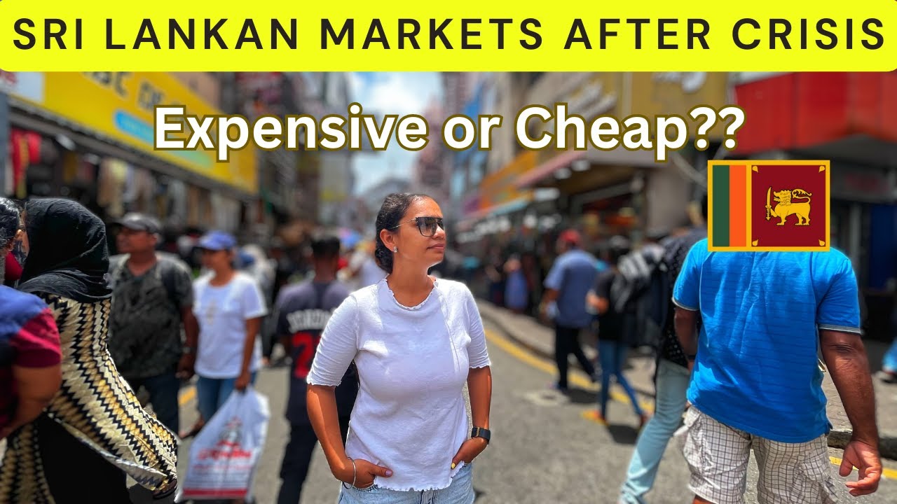 Shopping Malls & Local Markets of Sri Lanka After Crisis 🇱🇰 | Pettah Market, Gall Face Mall & More