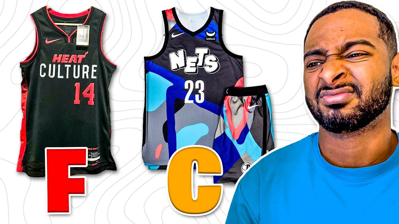 We Graded The TERRIBLE 2024 NBA City Jerseys