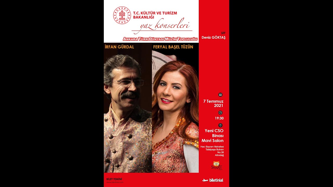 Türk Dünyası Müzik ve Halk Dansları Topluluğu / Yaz Konserleri / 7 Temmuz 2021