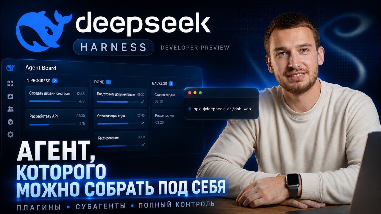 Полный Гайд &mdash; DeepSeek Harness: Установка, Субагенты, Свой плагин