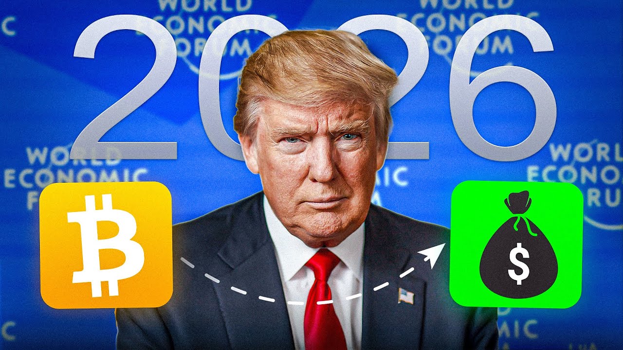 Обнародованы планы Трампа и Blackrock по развитию криптовалют к 2026 году (ВЭФ в Давосе)
