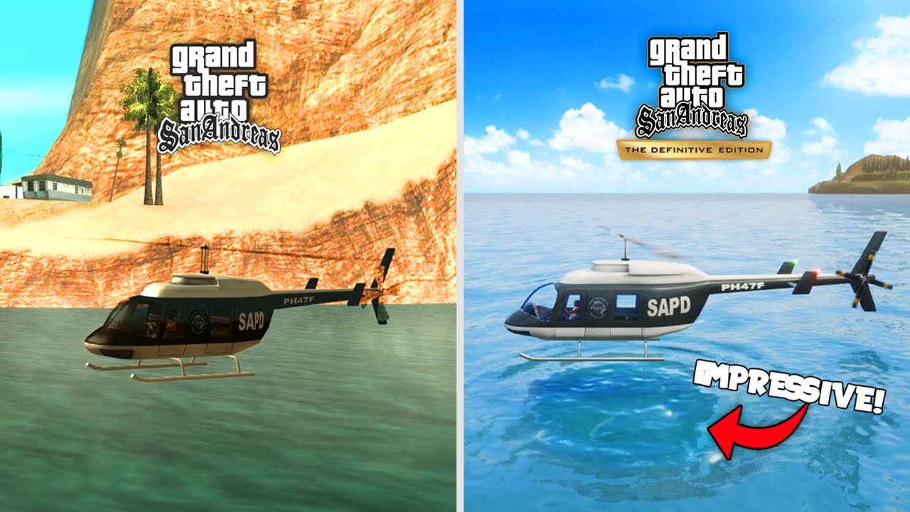 Fixes & Enhancements In GTA San Andreas Definitive Edition