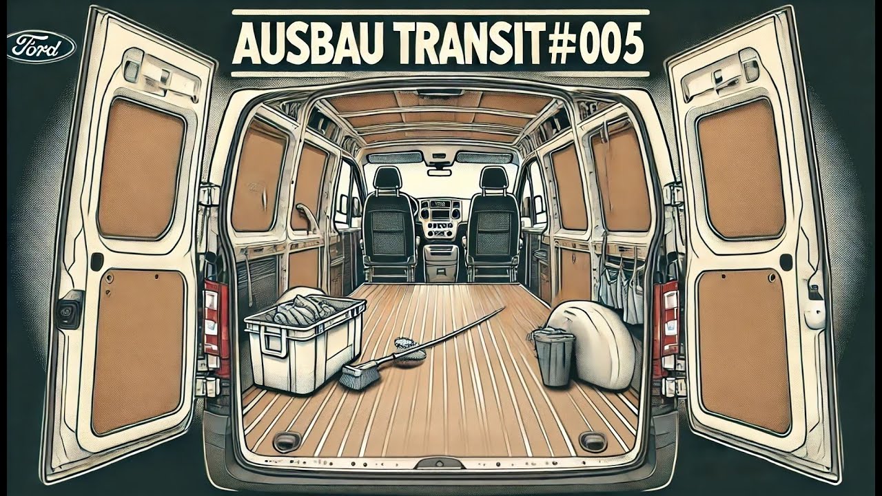 Ausbau Ford Transit #005 -  Woher kommt der Rauch vom Campervan #vlog