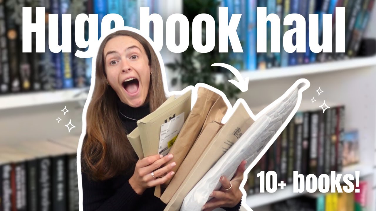 Огромная партия книг 📦📚 Распаковка более 10 книг! | booktube
