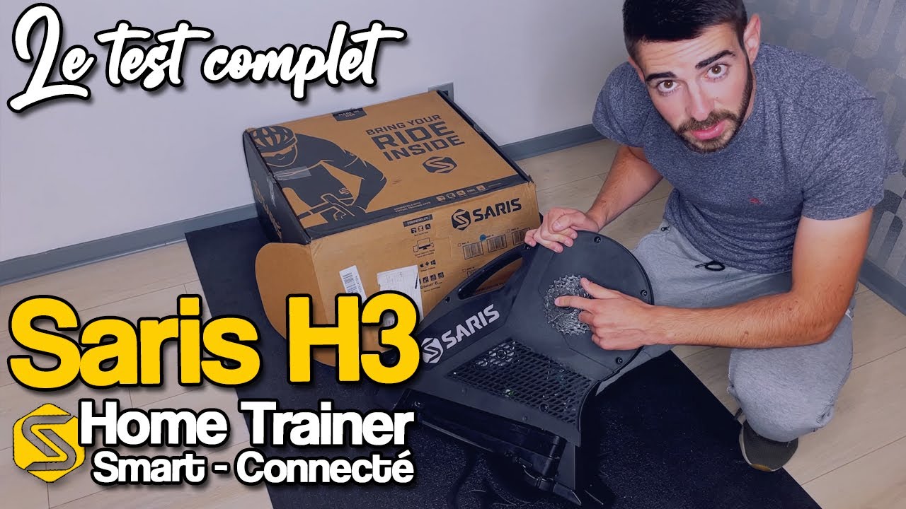 SARIS H3 - TEST COMPLET : Unboxing, installation, entra&icirc;nement (Le meilleur HomeTrainer du march&eacute; ?)