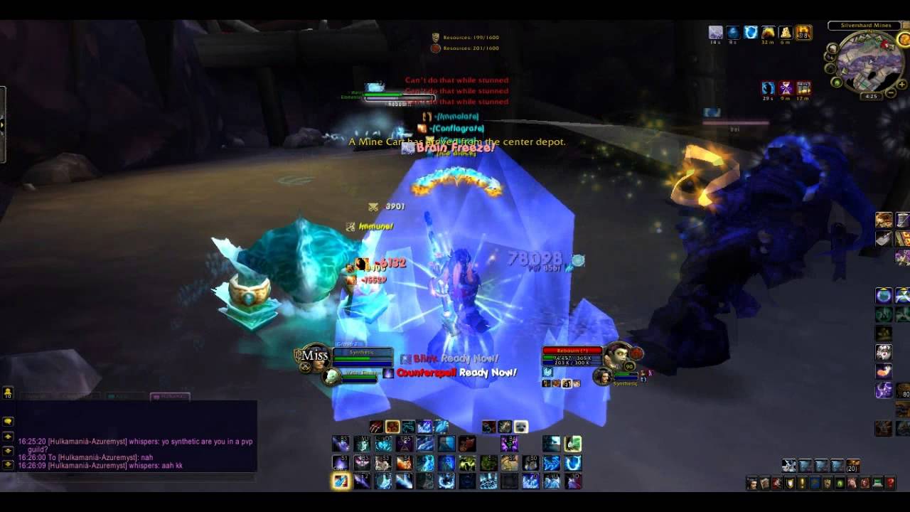 Frost Mage PvP Silvershard Mines Synthetic