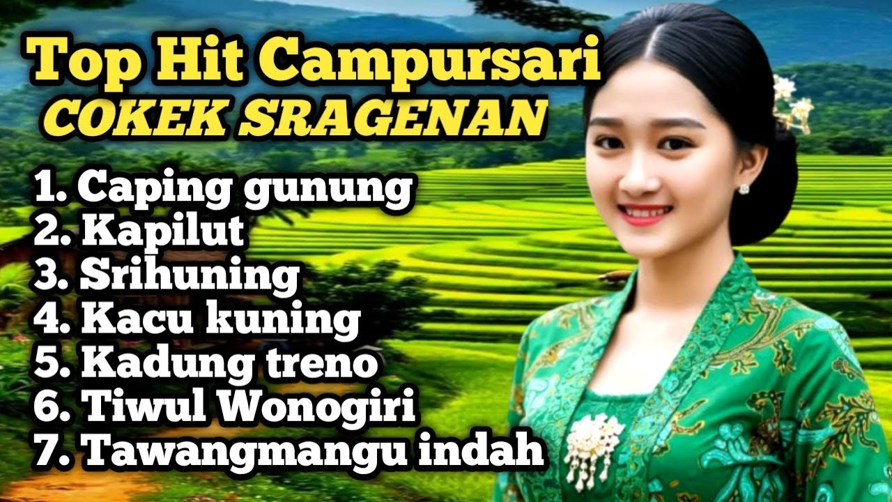 Cokek Sragenan Campursari #cokeksragenan #campursaritophit #lagucampursari #javanesemusic 