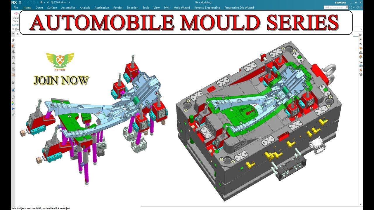 LECTURE 1 - COMPLETE AUTOMOBILE MOLD | Mold Feasibilities & Part Analysis and DFM (FENDER MOLD)