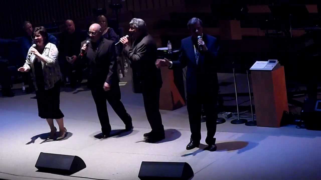 Lee Hulbert sings with Evidence Quartet.MP4