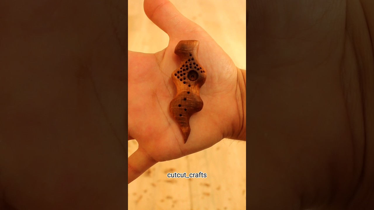 Wood Vision: Creating Beautiful Gems from Small Pieces of Wood 🌳✨ #handmade #woodcarving #diy #art