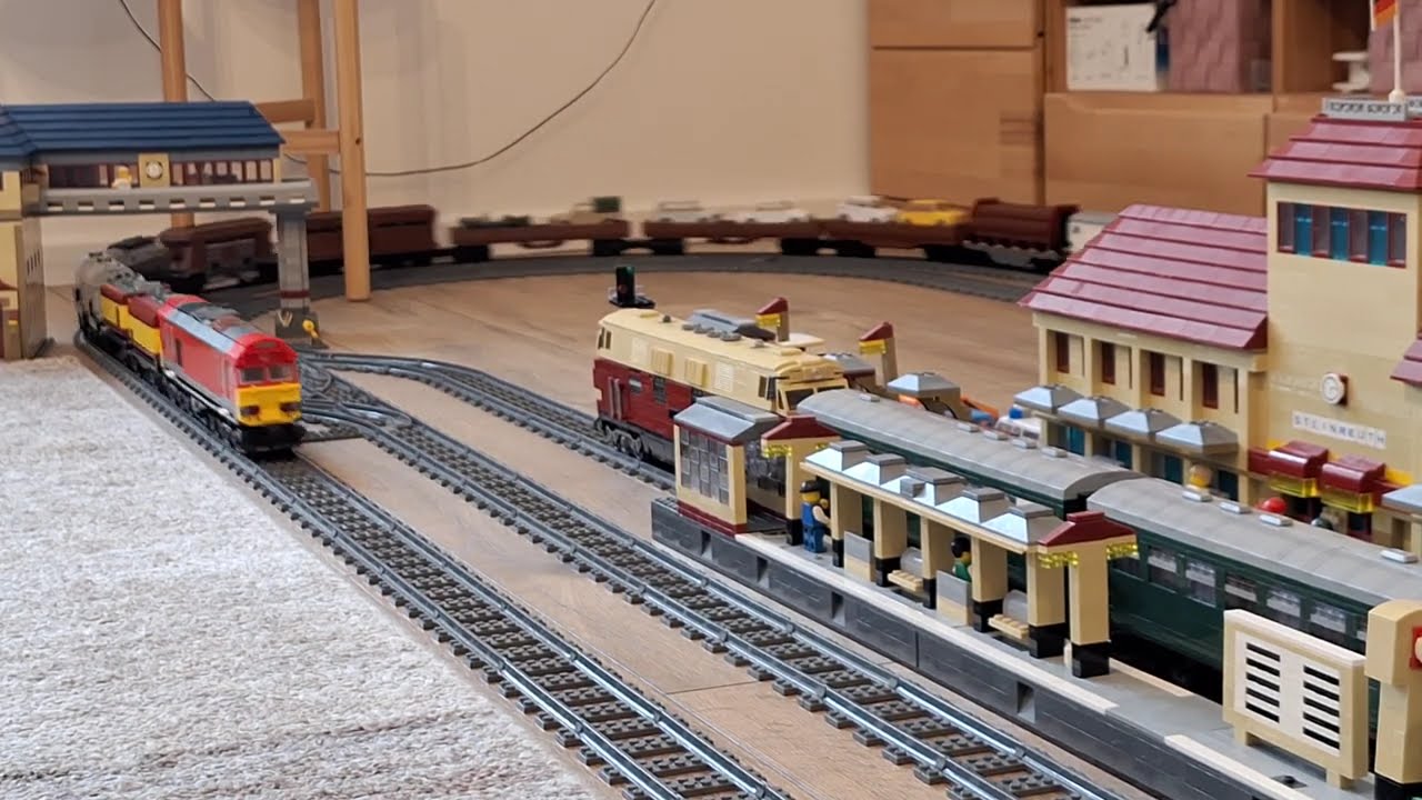 ABSCHIED von der CLASS 66 mit einem sehr langen Güterzug & 112er mit Dosto´s & 118er mit Reko´s