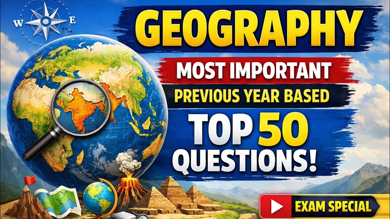 Geography most important previous year question #upsc #uppolice #dsssb #lekhpal #ssc #viralvideo #gk