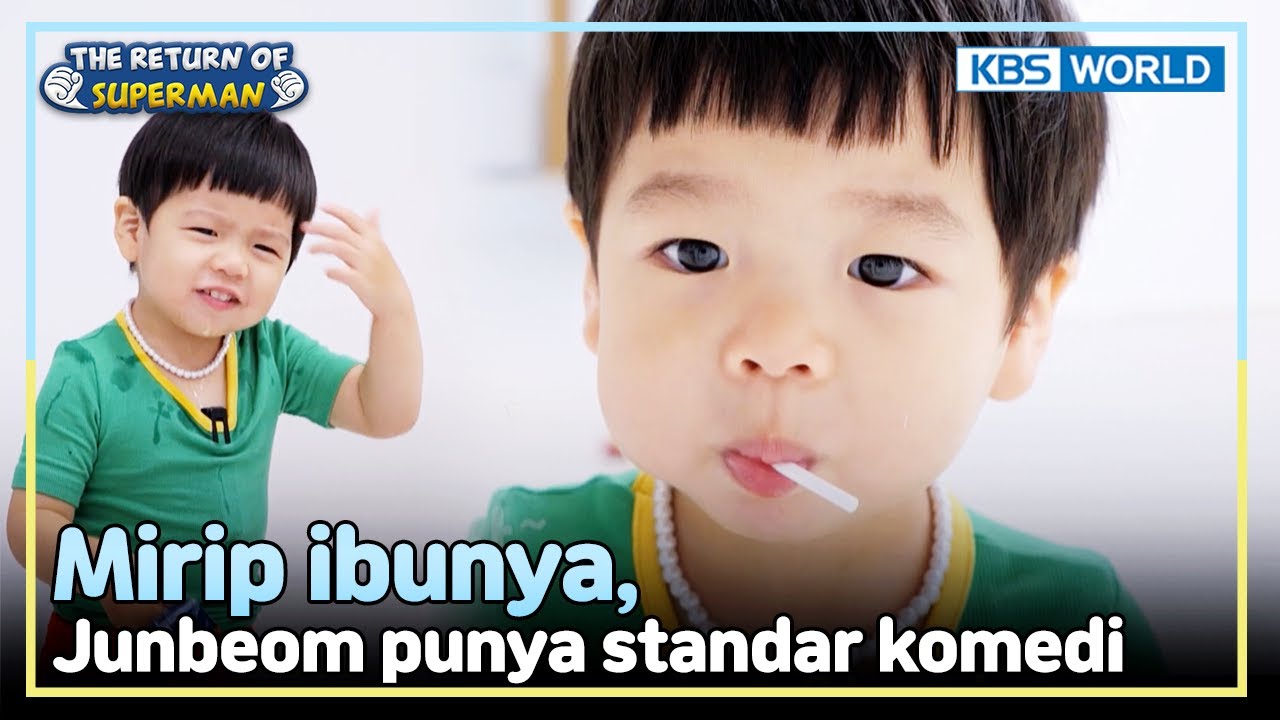 [IND/ENG] Anak komedian, Junbeom punya standar tinggi!| The Return of Superman | KBS WORLD TV 241027