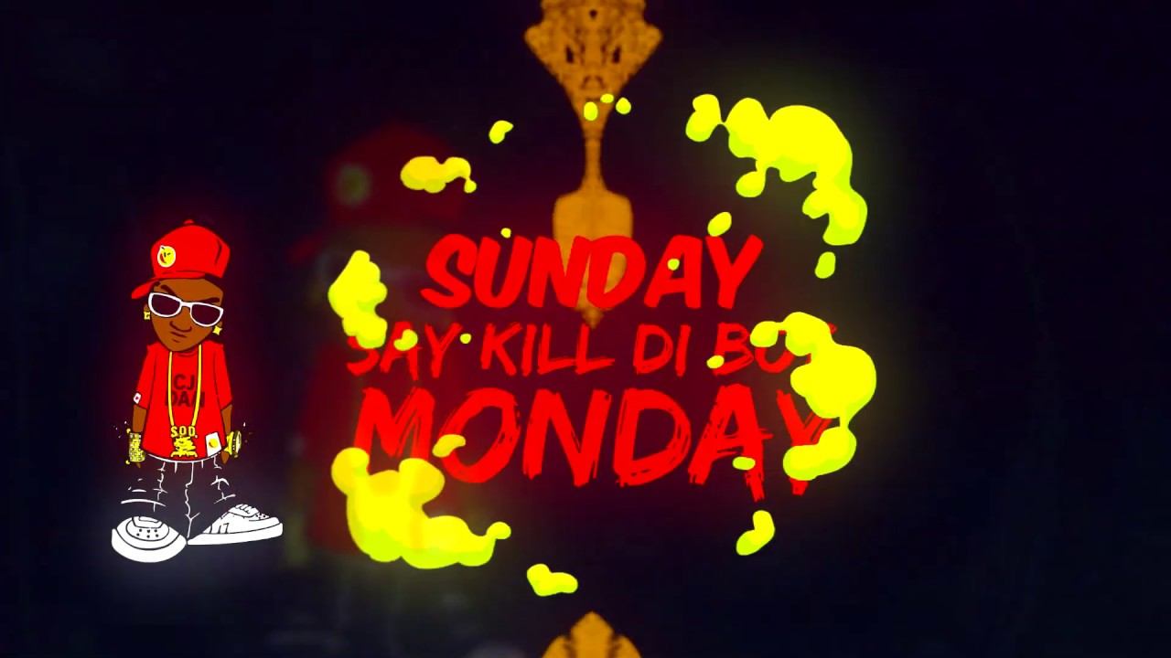 CJ Dan - From A War (Sunday Anthem) (Official Lyrics Video)