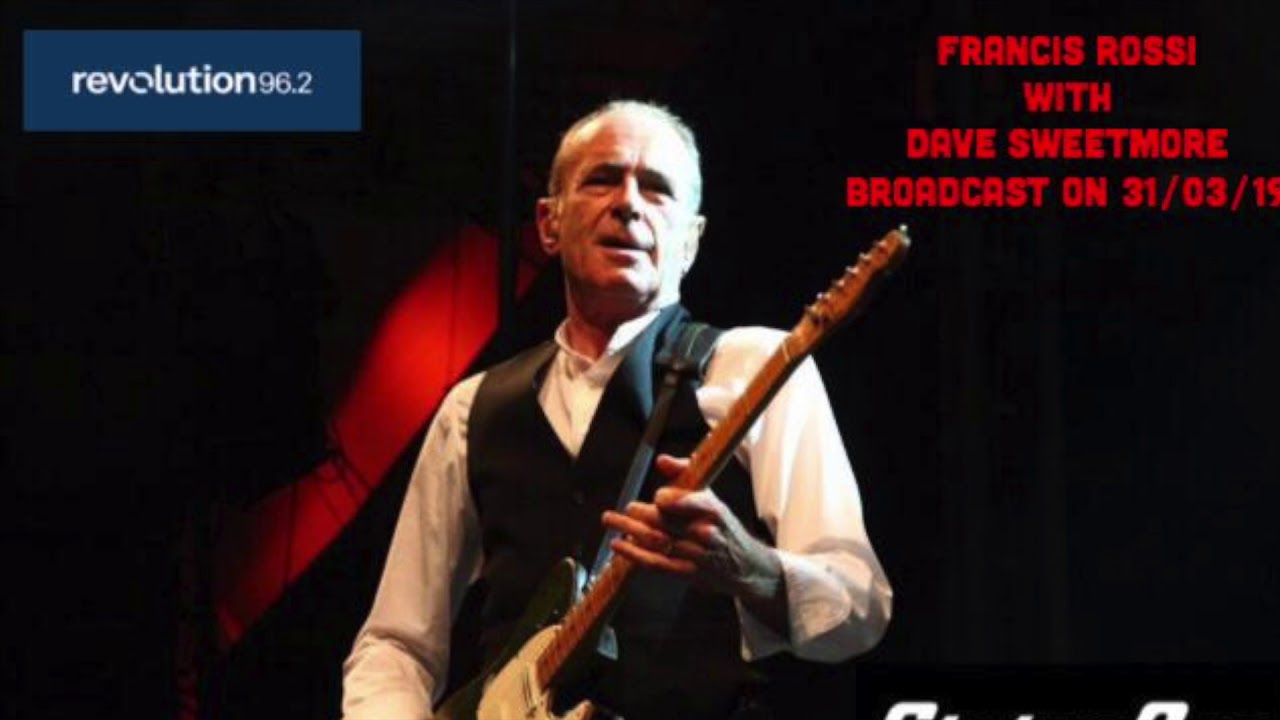 Francis Rossi with Dave Sweetmore - March 2019