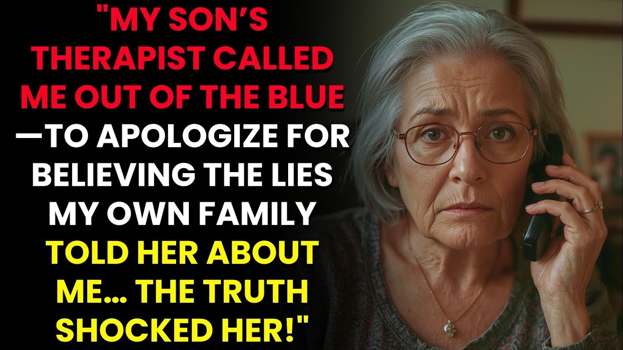 My Son's Therapist Called Me — To Apologize for the Lies My Family Told Her About Me
