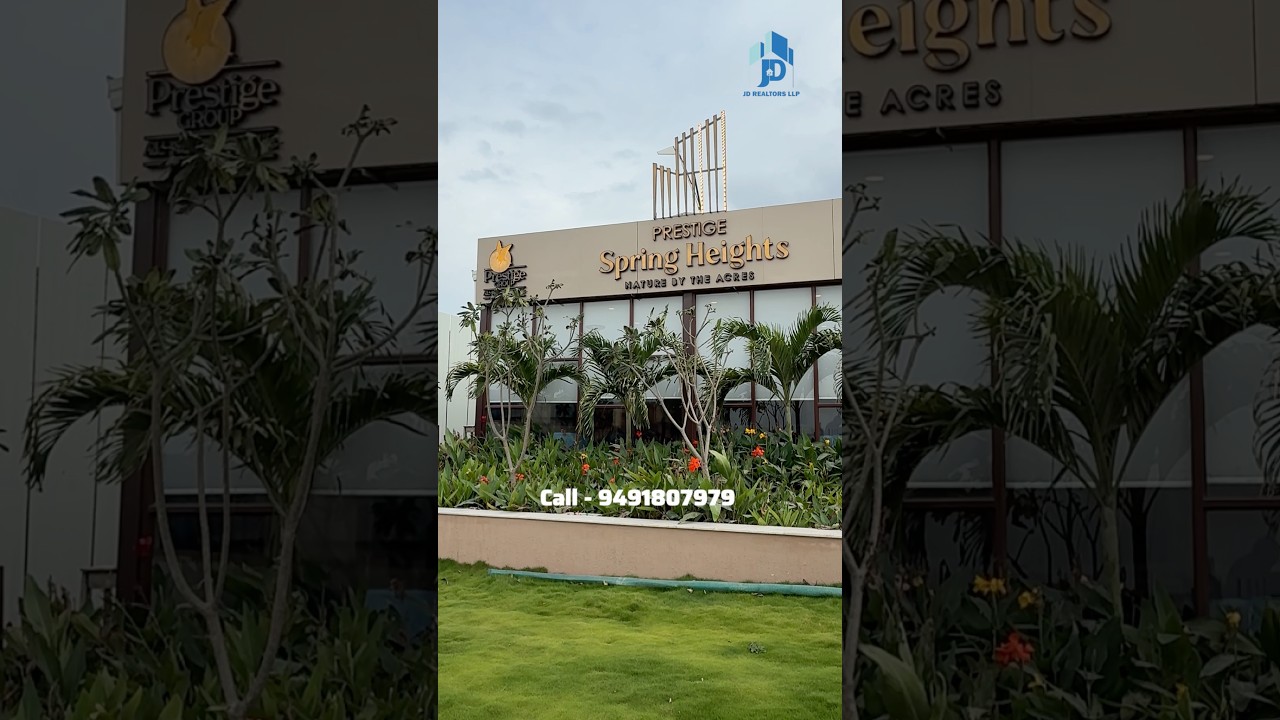 PRESTIGE SPRING HEIGHTS | 3 & 4 BHK FLATS FOR SALE IN HYDERABAD | NO PRE EMI OFFER