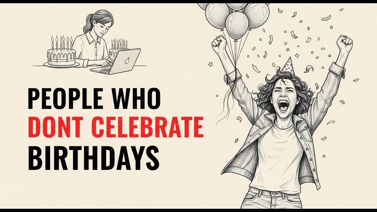 The Psychology Behind People Who DON'T Care About Birthdays 🎯 | This Will Shock You