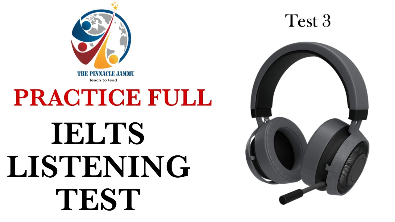 PERSONAL DETAILS FORM | IELTS LISTENING TEST | B.1 T.1 | THE PINNACLE JAMMU