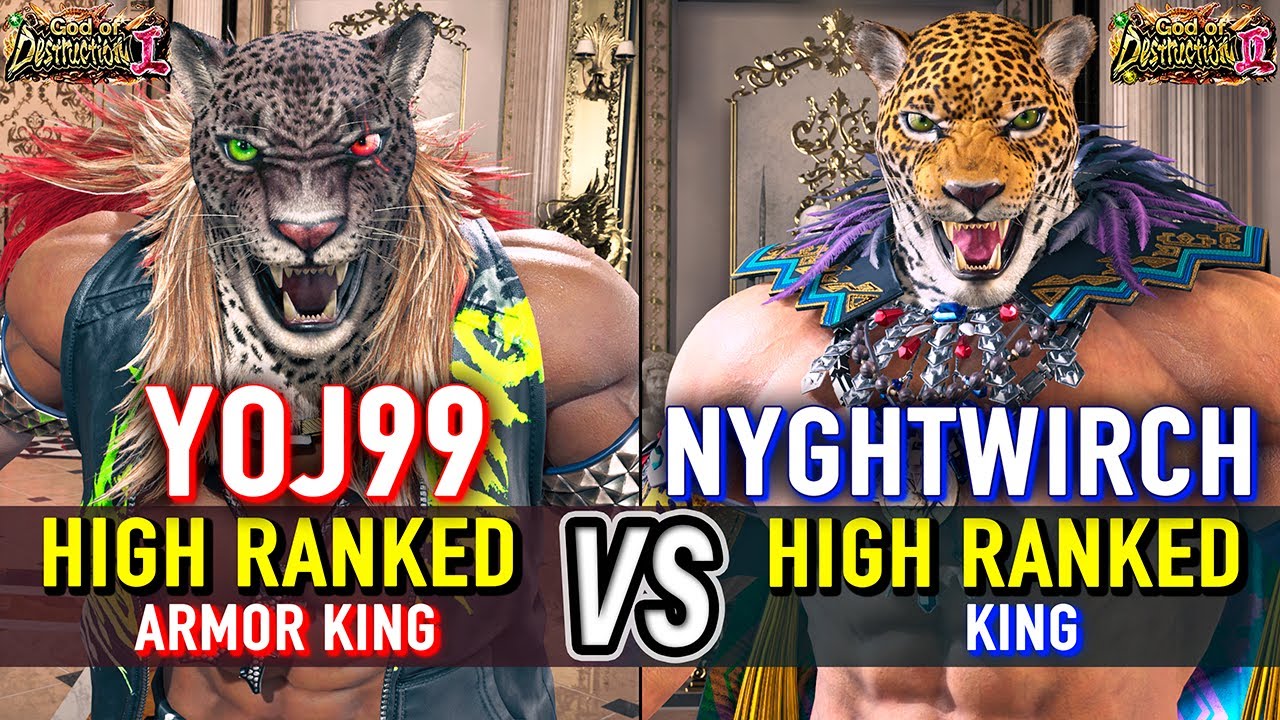 T8 🔥 YOJ99 (Armor King) vs NYGHTWIRCH (King) 🔥 Tekken 8 High Level Gameplay