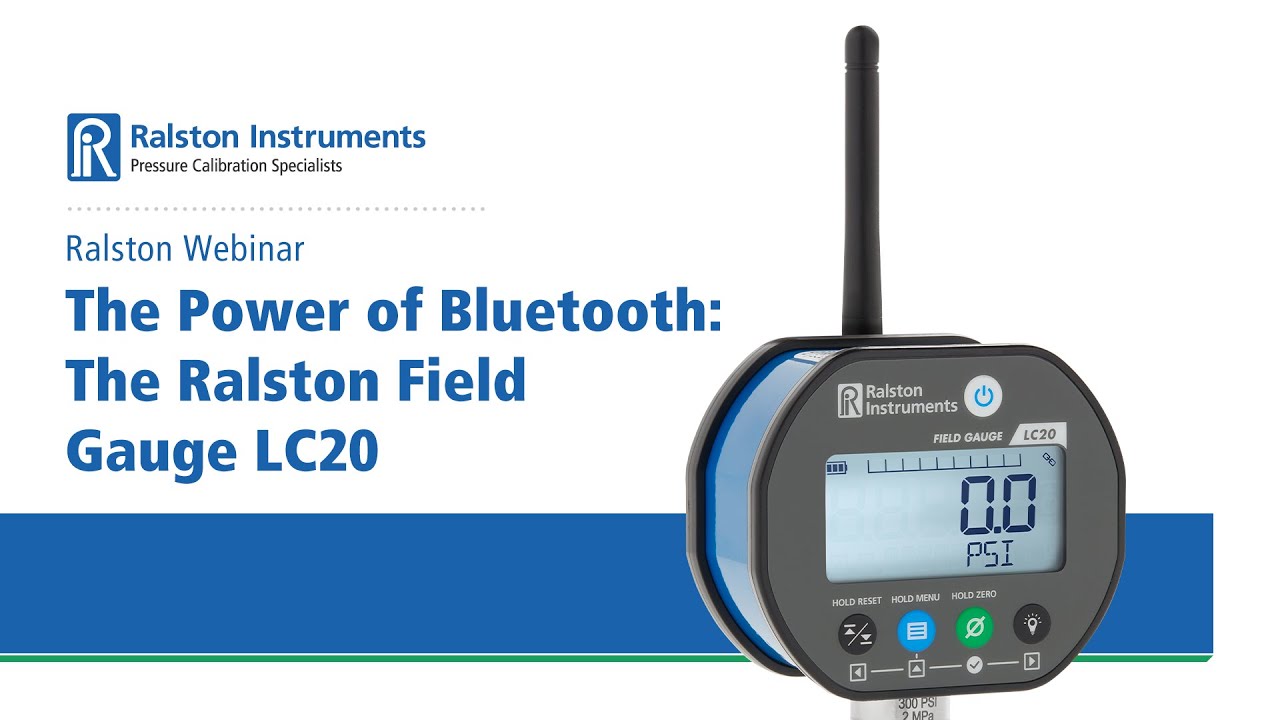 Ralston Webinar: The Power of Bluetooth With The Ralston Field Gauge LC20