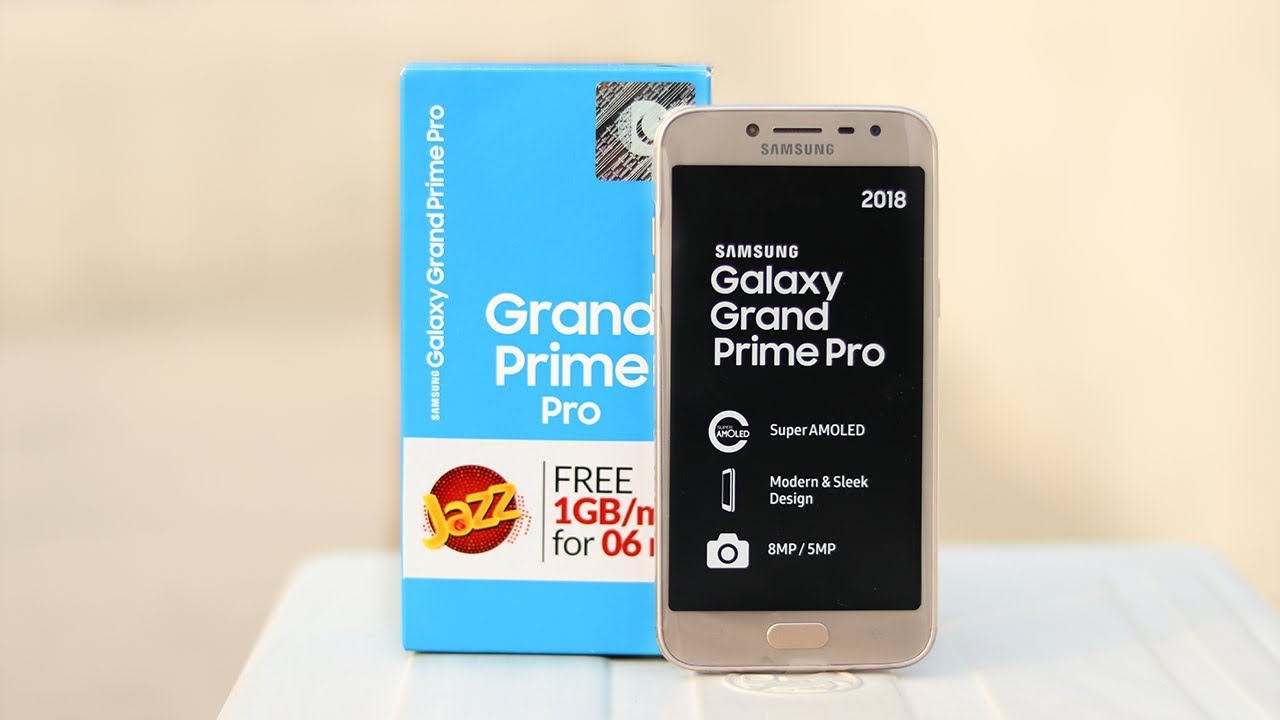 Samsung Galaxy Grand Prime Pro Unboxing & 1st Look