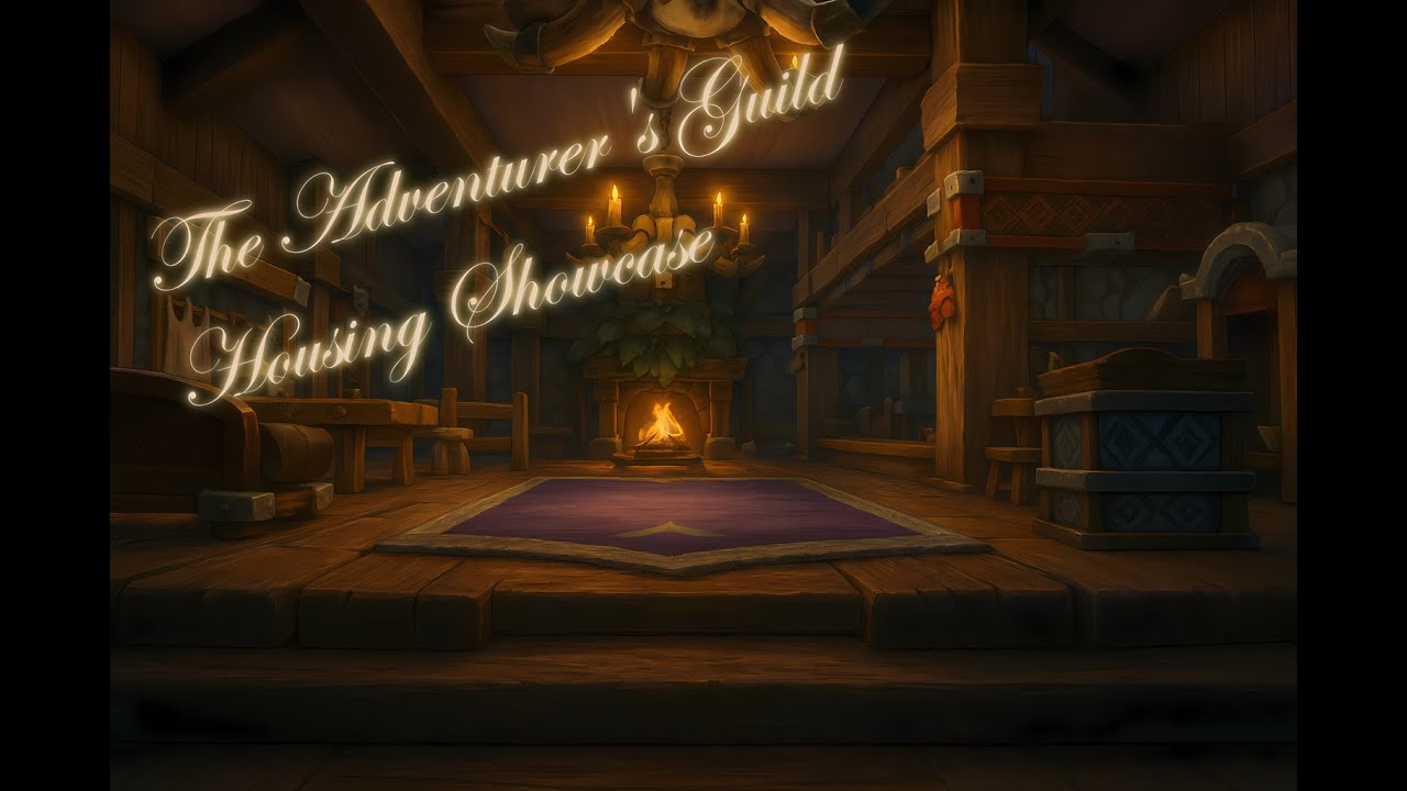 WoW housing (Horde neighborhood) The Adventurer's Guild.