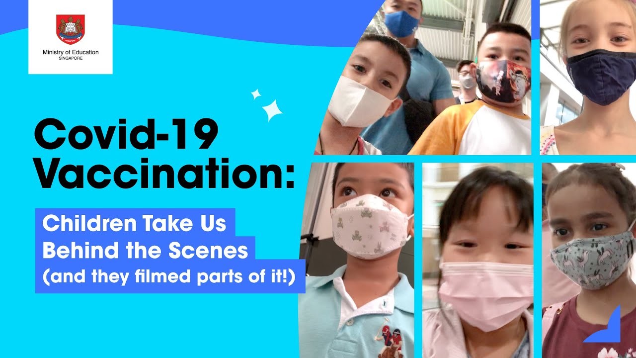Covid-19 Vaccination: Children Take Us Behind the Scenes (and they filmed parts of it!)