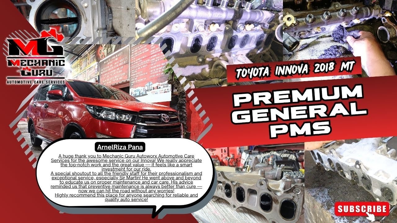 TOYOTA INNOVA 2018 MT | GENERAL PMS by MG Autoworx