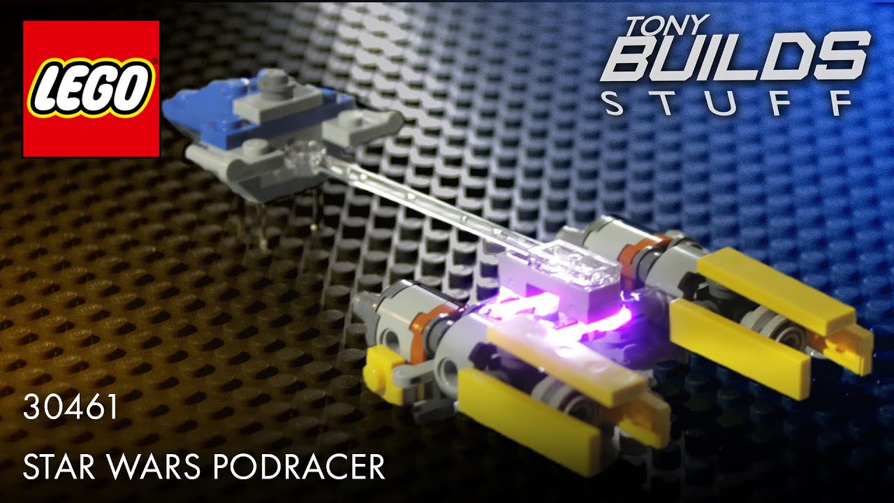 Anakin's Podracer Polybag 30461 | Stop Motion LEGO Build