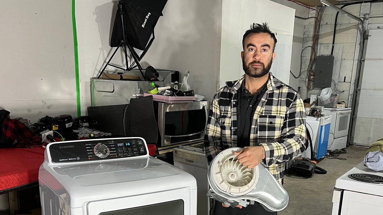 How to replace Samsung dryer motor