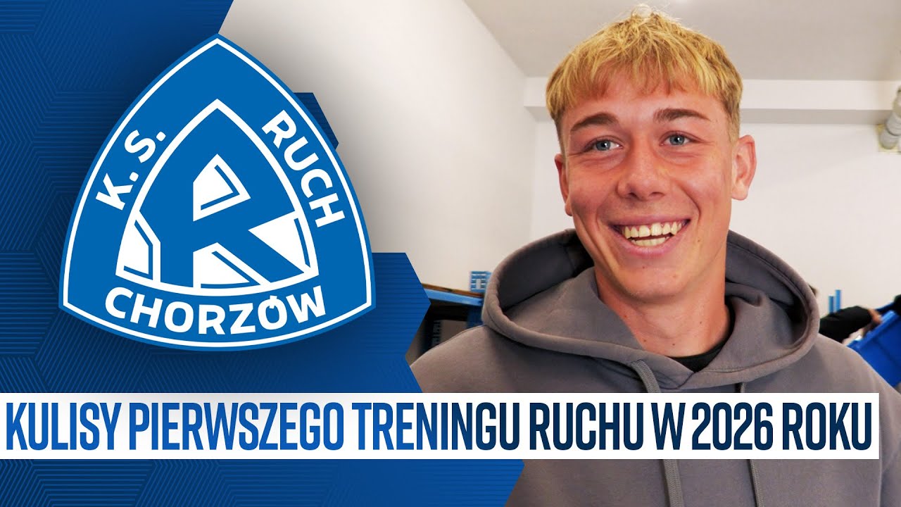 Kulisy pierwszego treningu Ruchu w 2026 roku (05.01.2026)