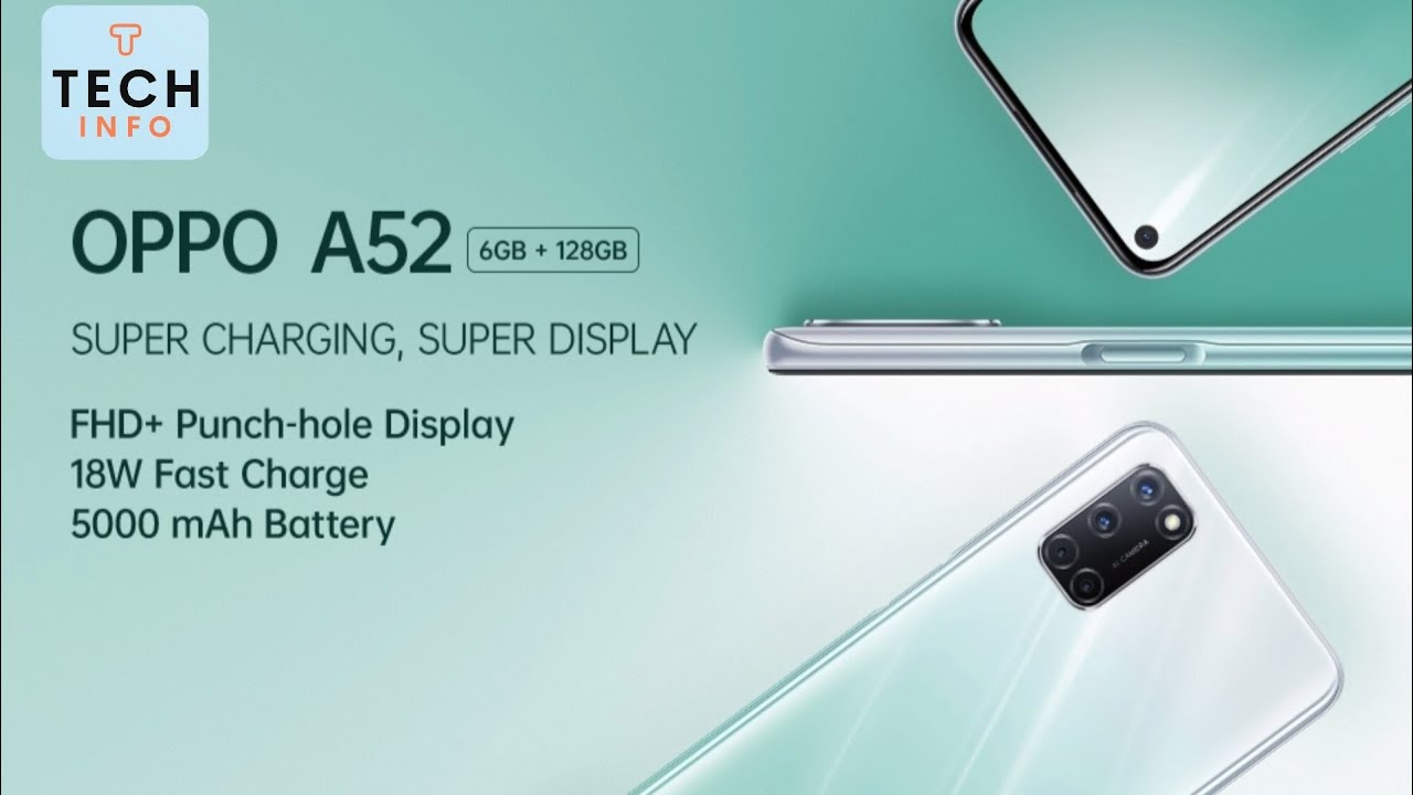 OPPO A52 ( 6GB RAM + 128GB ROM )