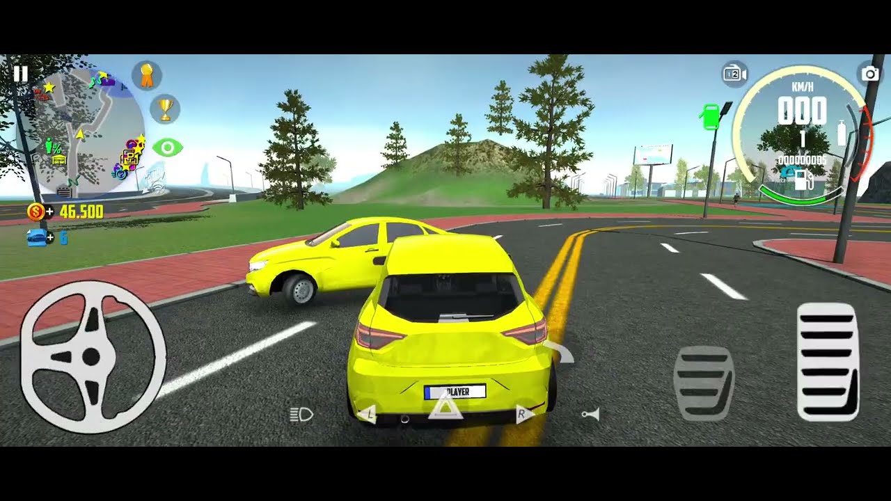 Extremely car drive 🔥😱 power full power💪⚡| car drive simulator | Game play | #androidgames #cargame 